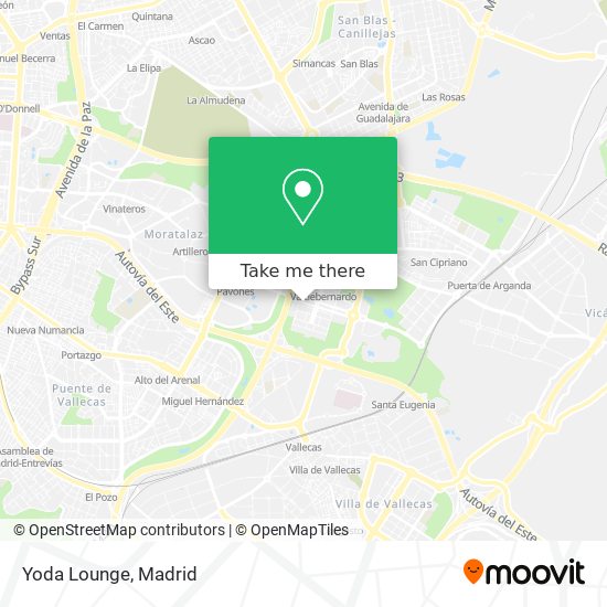 Yoda Lounge map