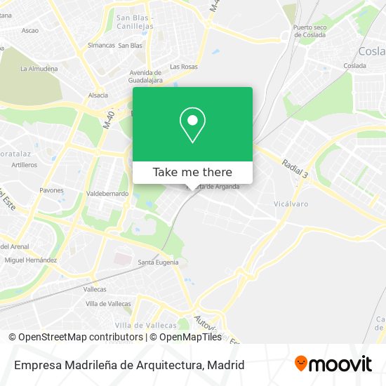 Empresa Madrileña de Arquitectura map