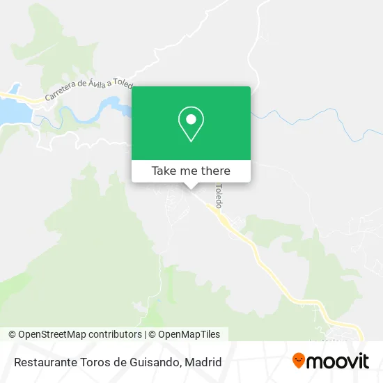 Restaurante Toros de Guisando map