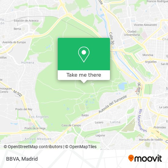 BBVA map