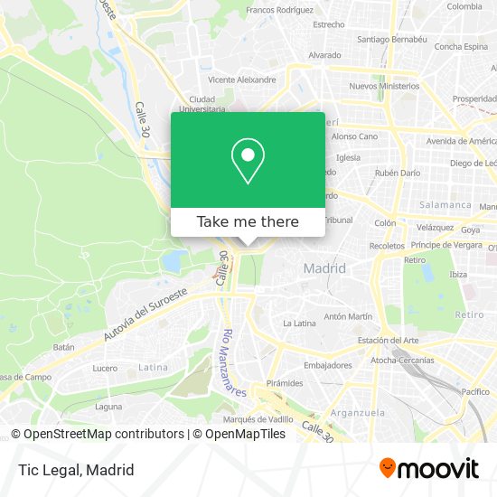 Tic Legal map