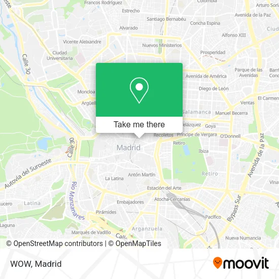 WOW map
