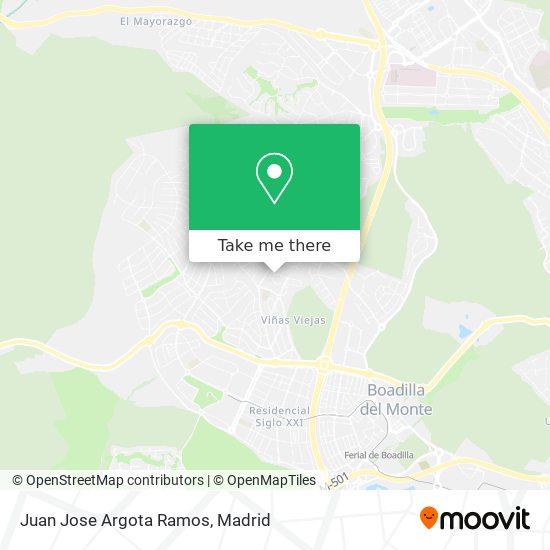 Juan Jose Argota Ramos map