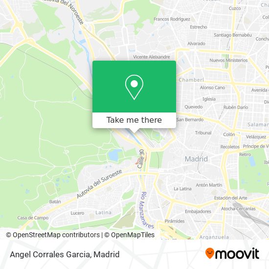 Angel Corrales Garcia map