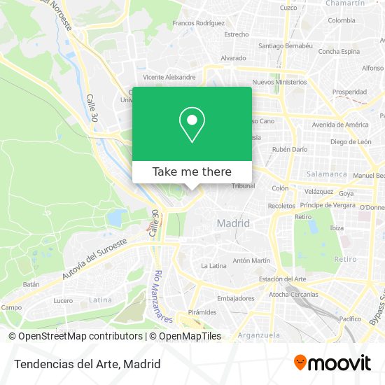 Tendencias del Arte map