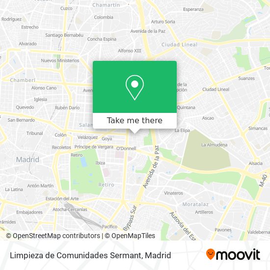 Limpieza de Comunidades Sermant map