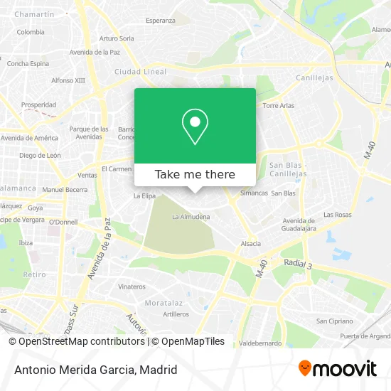 Antonio Merida Garcia map