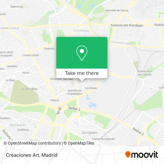 Creaciones Art map