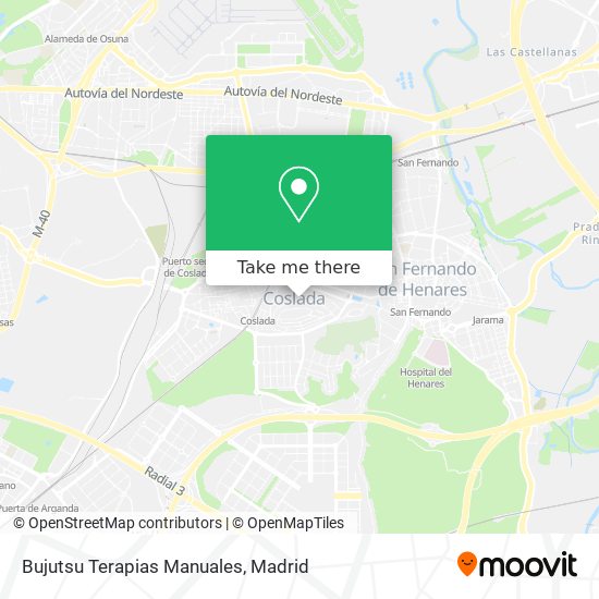 Bujutsu Terapias Manuales map