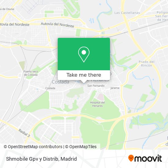 Shmobile Gpv y Distrib map