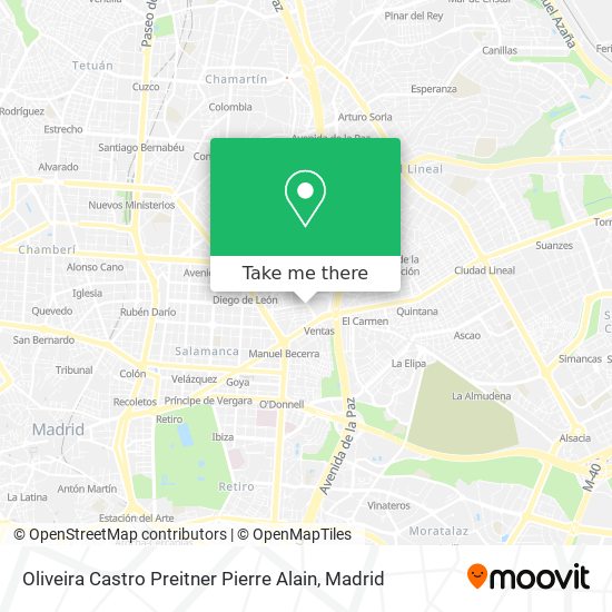 mapa Oliveira Castro Preitner Pierre Alain