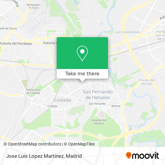 Jose Luis Lopez Martinez map