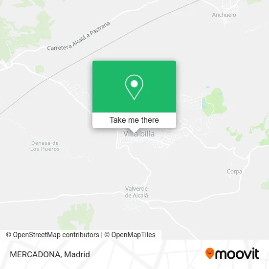 MERCADONA map