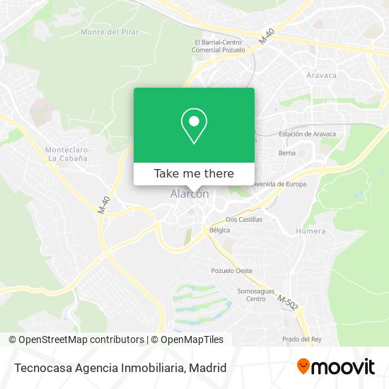 Tecnocasa Agencia Inmobiliaria map