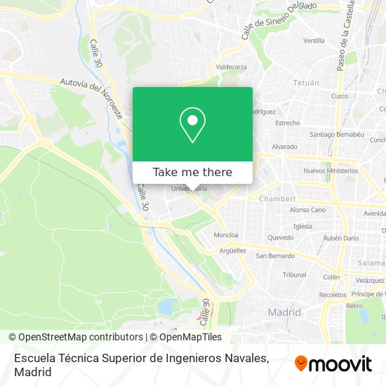 Escuela Técnica Superior de Ingenieros Navales map