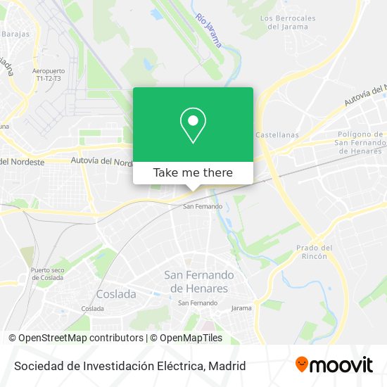 Sociedad de Investidación Eléctrica map