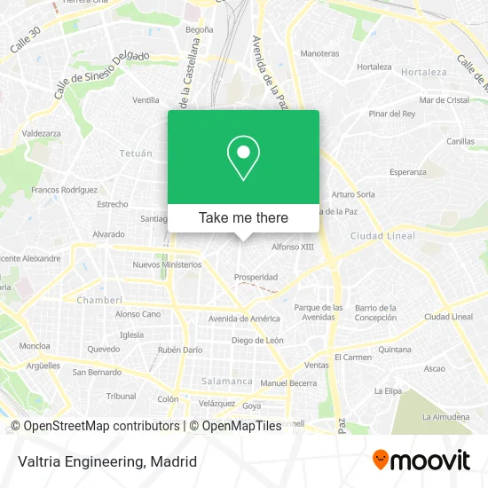 Valtria Engineering map