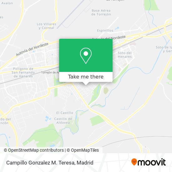 Campillo Gonzalez M. Teresa map