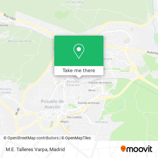 mapa M.E. Talleres Varpa