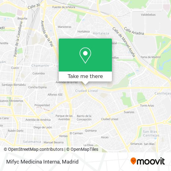 Mifyc Medicina Interna map