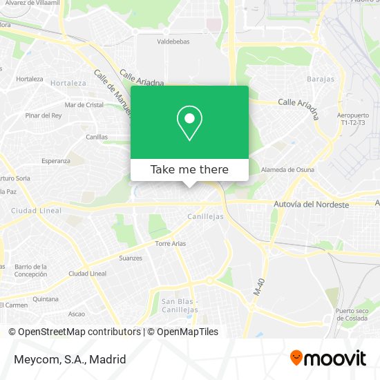 Meycom, S.A. map