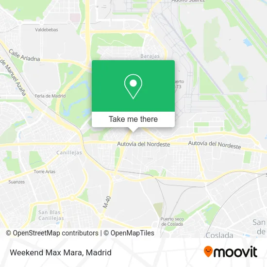 Weekend Max Mara map