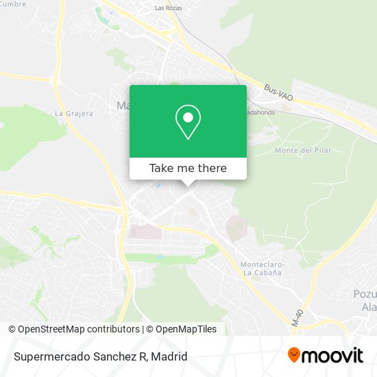 Supermercado Sanchez R map