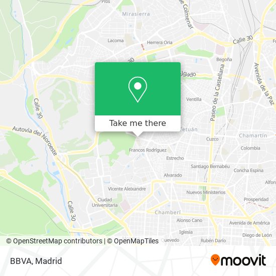 BBVA map