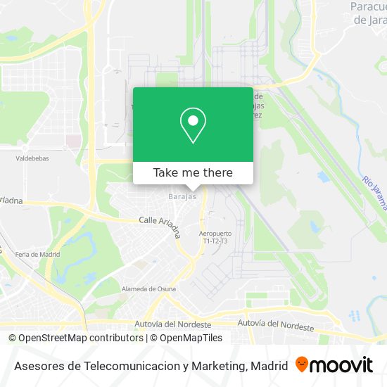 Asesores de Telecomunicacion y Marketing map