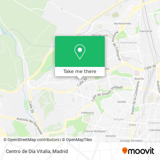 Centro de Dia Vitalia map