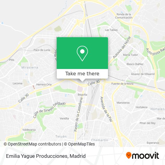 mapa Emilia Yague Producciones