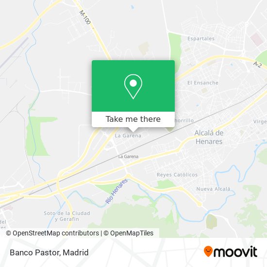 Banco Pastor map