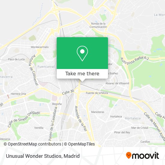 Unusual Wonder Studios map