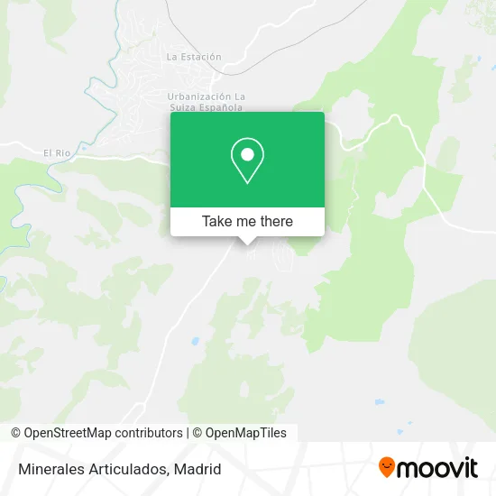 Minerales Articulados map
