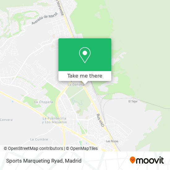 Sports Marqueting Ryad map