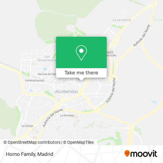 Horno Family map