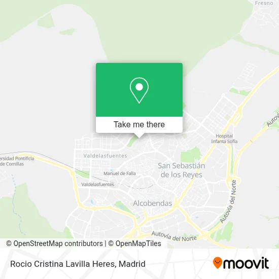 Rocio Cristina Lavilla Heres map