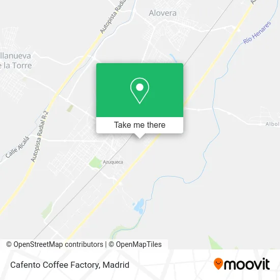 Cafento Coffee Factory map