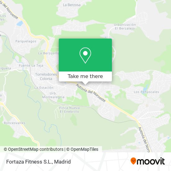 Fortaza Fitness S.L. map