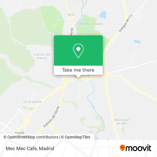 Mec Mec Cafe map