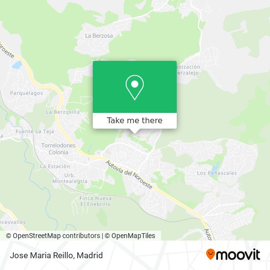 mapa Jose Maria Reillo