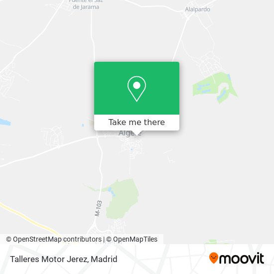 mapa Talleres Motor Jerez