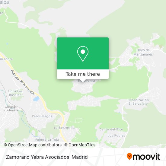 Zamorano Yebra Asociados map