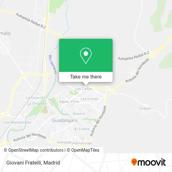 Giovani Fratelli map