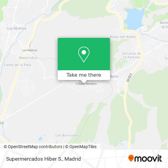 Supermercados Hiber S. map