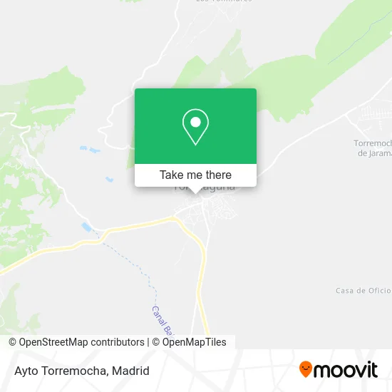 Ayto Torremocha map