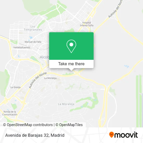 Avenida de Barajas 32 map