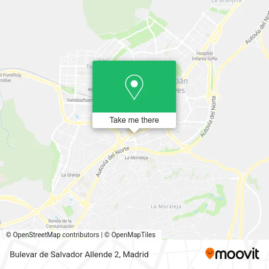 Bulevar de Salvador Allende 2 map