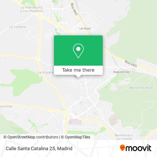mapa Calle Santa Catalina 25