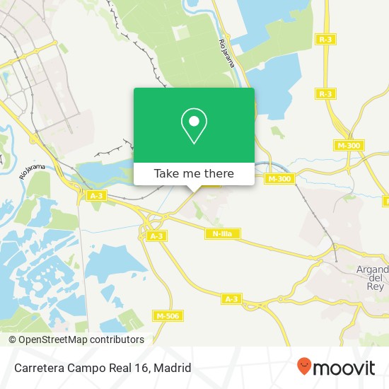 Carretera Campo Real 16 map